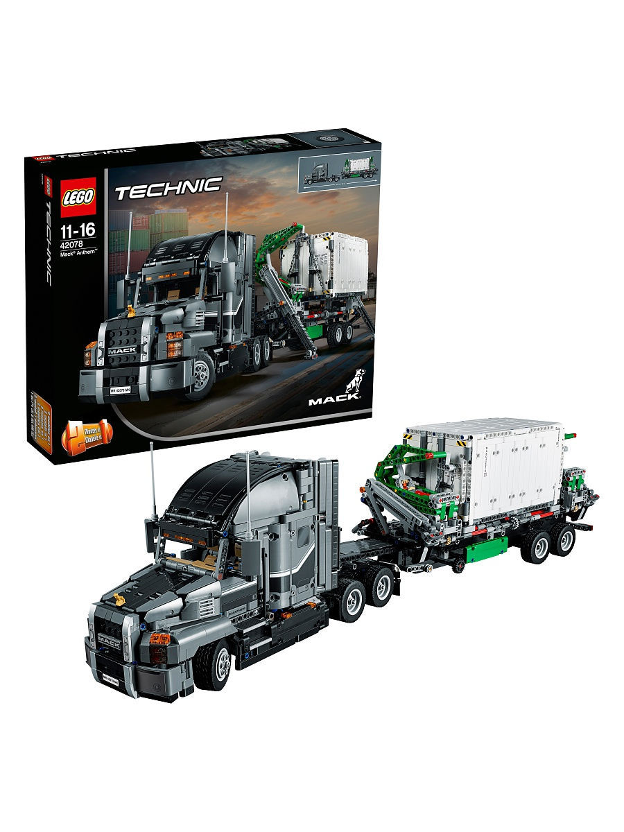 Конструктор LEGO Technic 42078 Грузовик MACK LEGO 4979688 купить в  интернет-магазине Wildberries