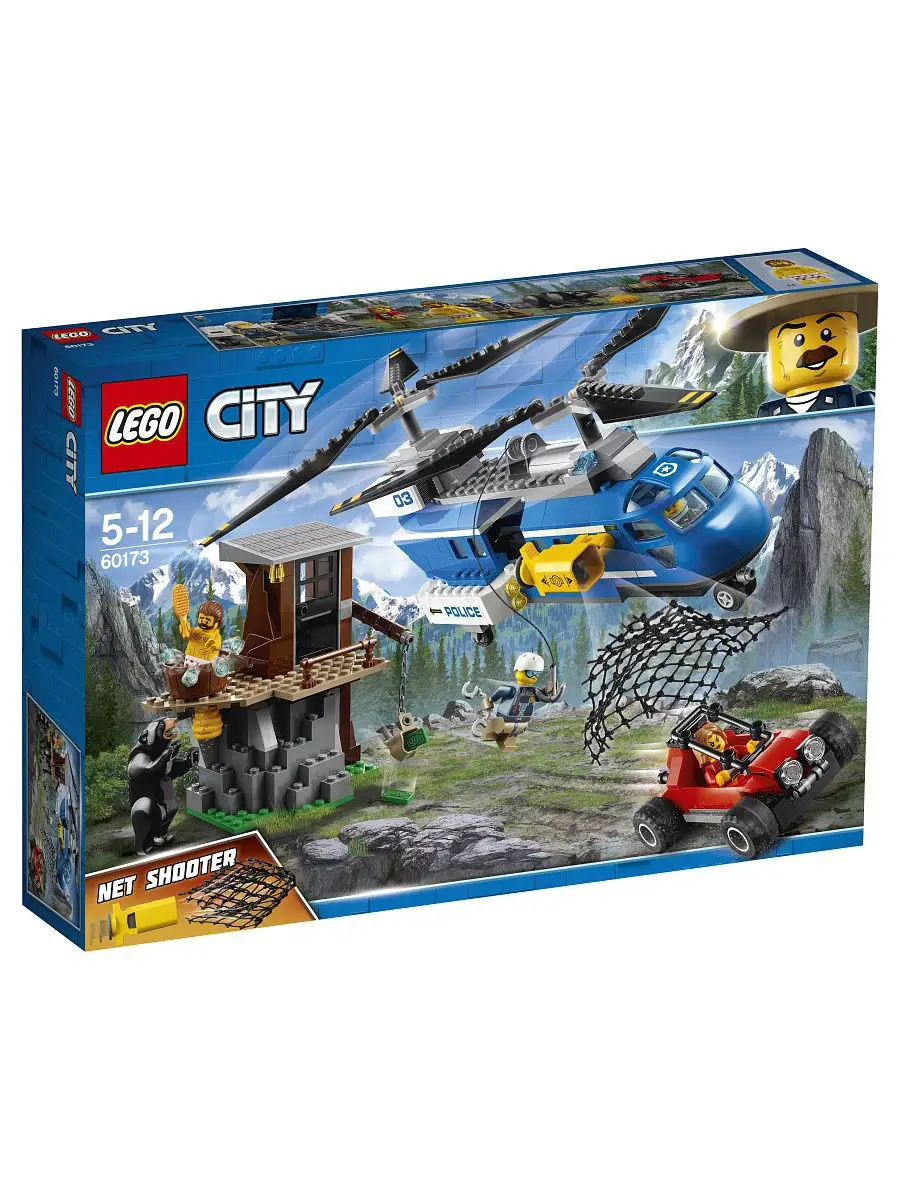 Конструктор LEGO City Police 60173 Погоня в горах LEGO 4979692 купить в  интернет-магазине Wildberries