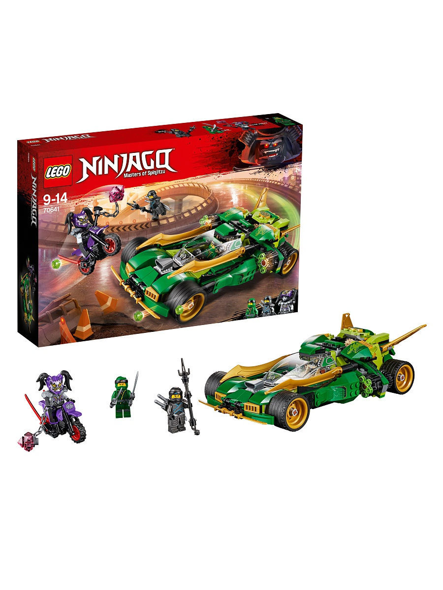 Конструктор LEGO NINJAGO 70641 Ночной вездеход ниндзя LEGO 4979706 купить в  интернет-магазине Wildberries