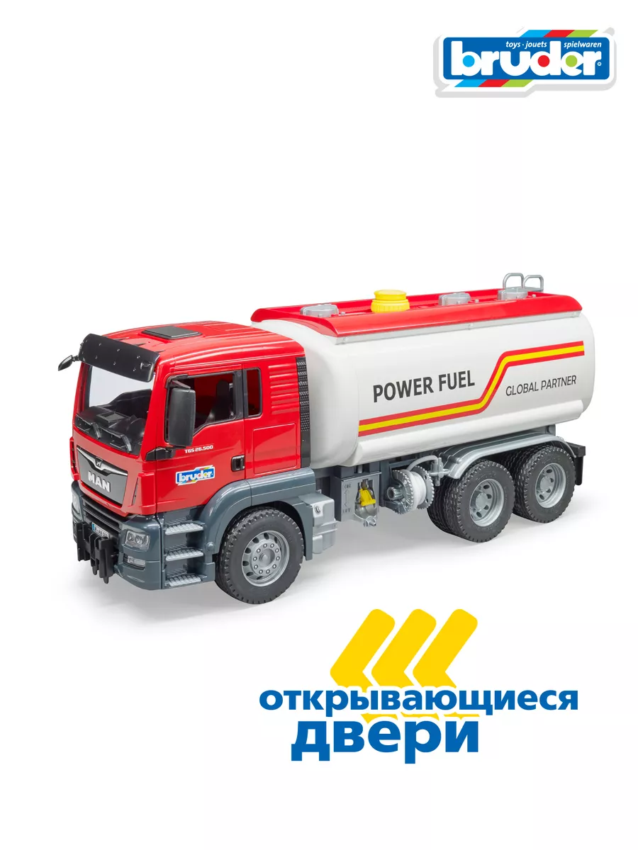 Машинка Бензовоз MAN TGS Bruder 5046065 купить за 9 094 ₽ в  интернет-магазине Wildberries