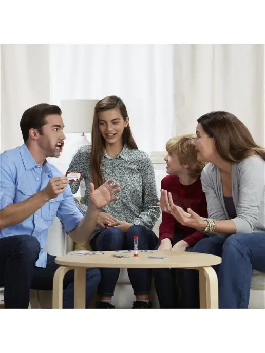 HASBRO ИГРЫ Игра настольная Скажи если сможешь Дети против родителей, серый, фото 7