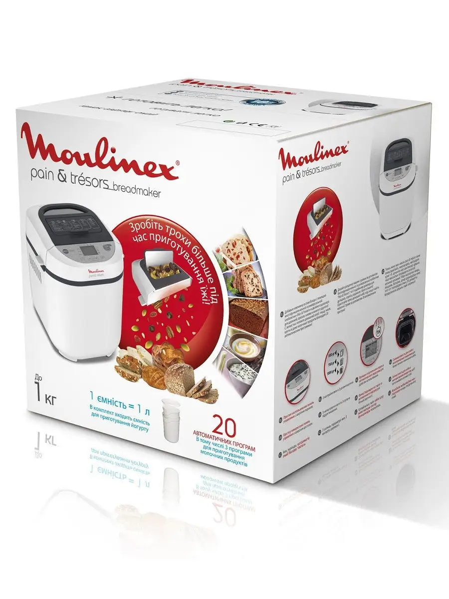 Хлебопечка OW250132 Moulinex 5162267 купить в интернет-магазине Wildberries