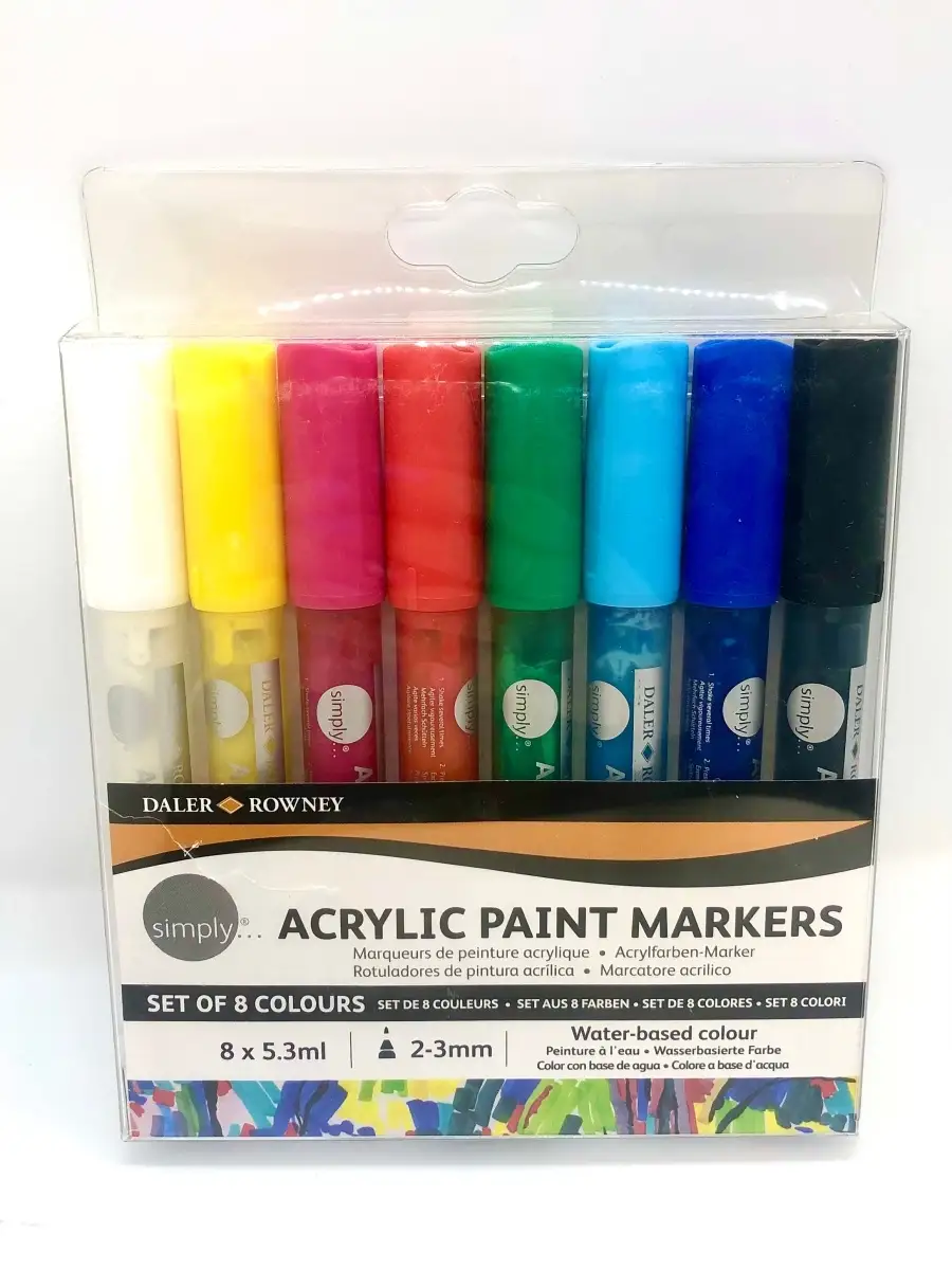 Acrylic paint markers discount