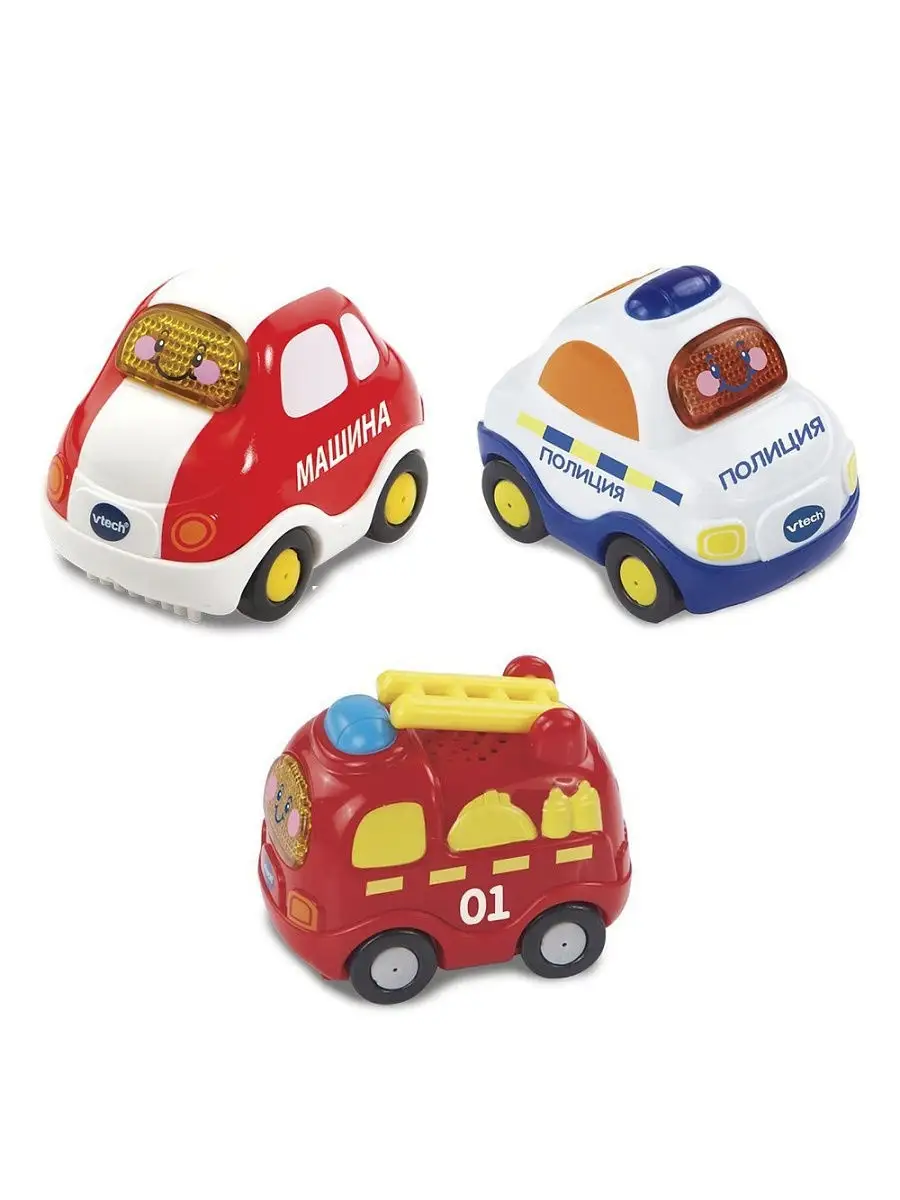 Игровой набор 3в1 VTech Бип-Бип Toot-Toot Drivers Vtech 5214072 купить в  интернет-магазине Wildberries