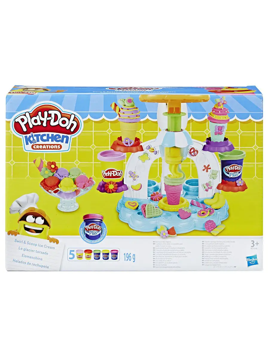 Игровой набор Фабрика Мороженого PLAY-DOH 5254106 купить в  интернет-магазине Wildberries