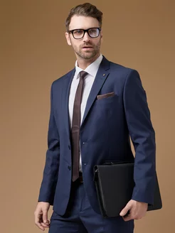 Костюм классический деловой двойка ABSOLUTEX 5346723 купить за 8 432 ₽ в интернет-магазине Wildberries