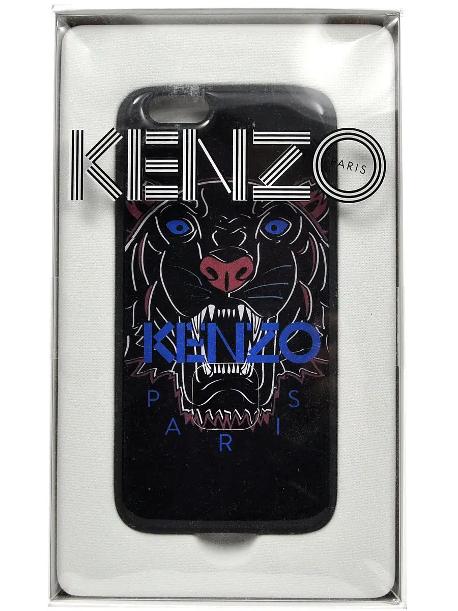 iPhone 6 6S Tiger head Hard Black KENZO 5368563 Wildberries