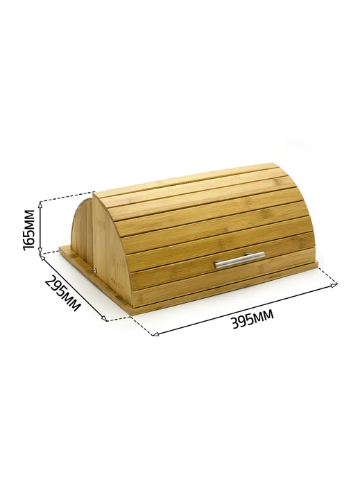 Катунь Хлебница бамбуковая 38,5*27,5*19 см, 39.5x29.5x16.5 см, фото 2