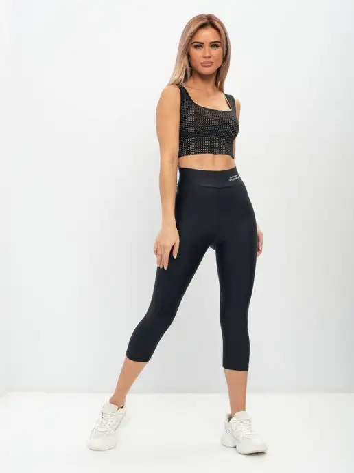 GALFASHION Капри RUSH TIGHTS, черный
