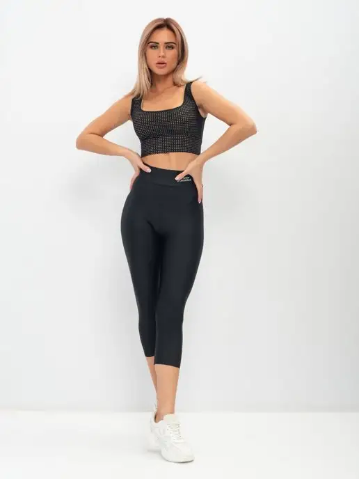 GALFASHION Капри RUSH TIGHTS, черный, фото 5