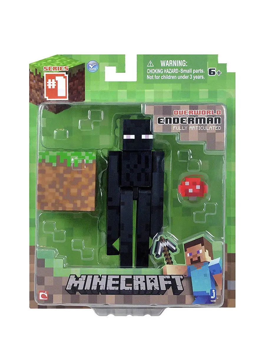 Фигурка Minecraft Enderman Странник края 8см Minecraft 5401898 купить в  интернет-магазине Wildberries