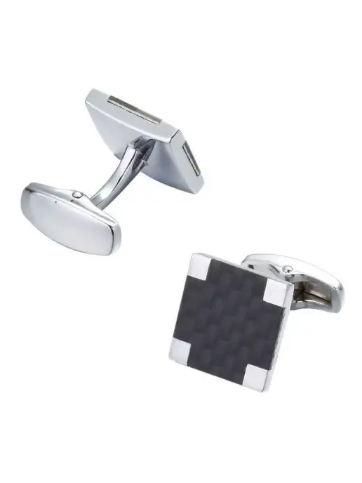 Churchill accessories Запонки классические, серый