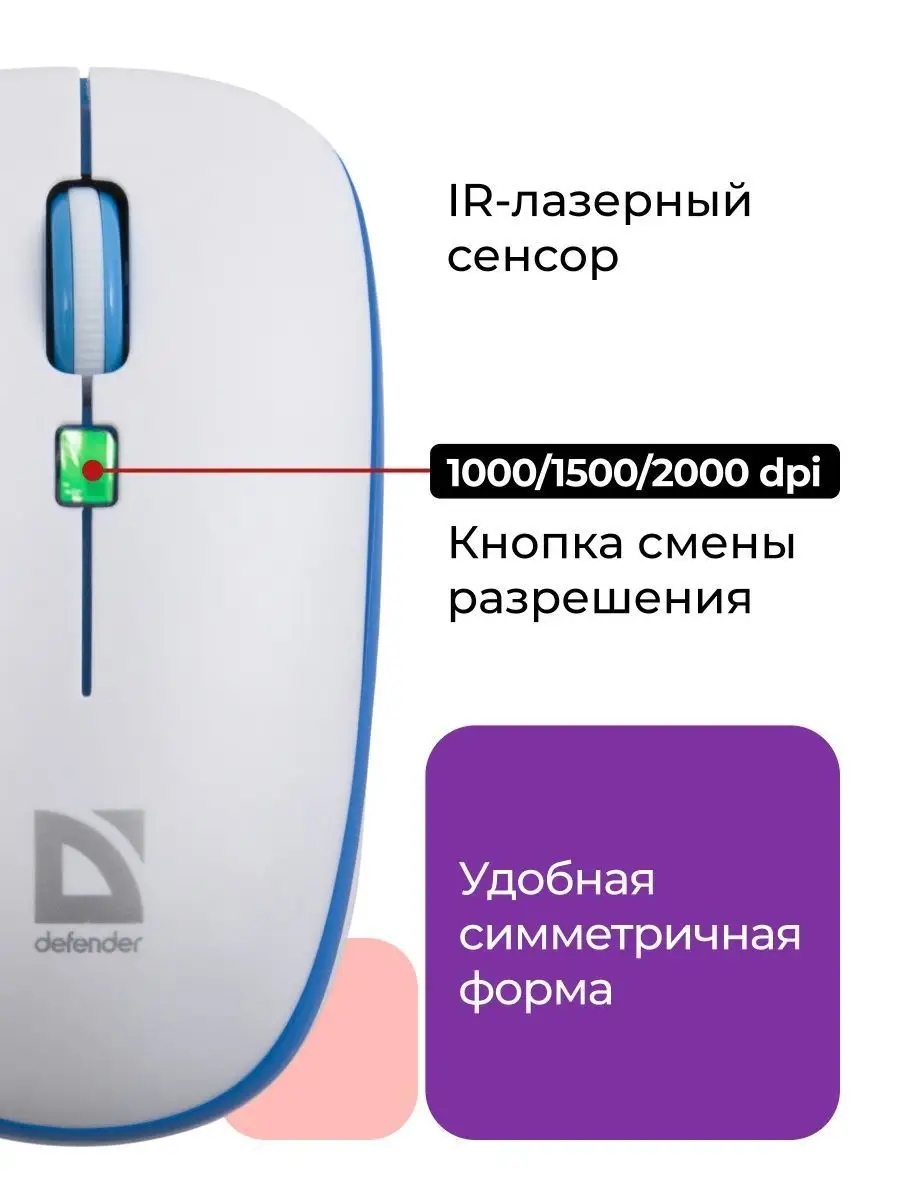 Комплект клавиатура и мышь беспроводная, белая Skyline Defender 5544484  купить за 1 245 ₽ в интернет-магазине Wildberries