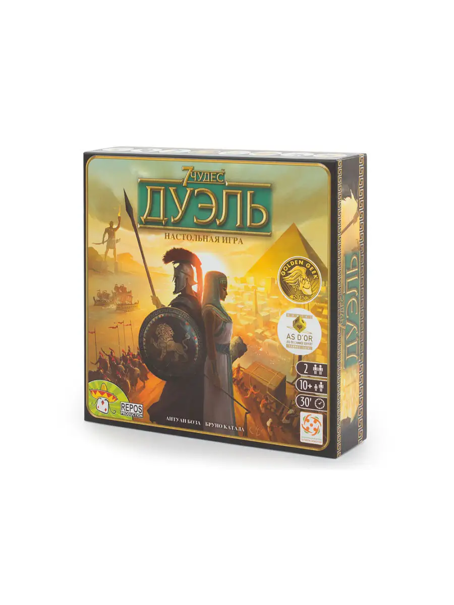 Настольная игра 7 Чудес: Дуэль ASMODEE 5567065 купить в интернет-магазине  Wildberries