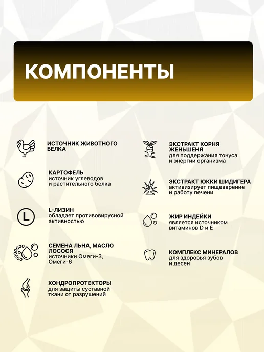 Сухой корм GRAND PRIX Домашней Птицей для собак, крупные, 2,5 кг, фото 6