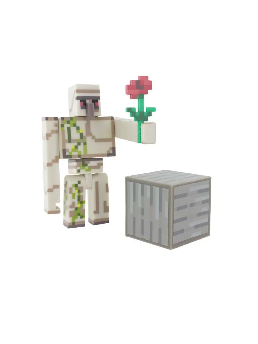 Фигурка Minecraft Iron Golem Железный голем 8см Minecraft 5590743 купить в  интернет-магазине Wildberries