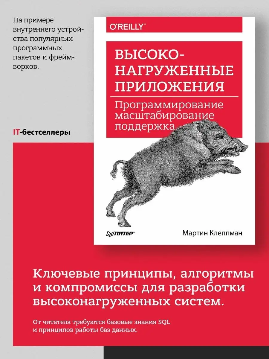 Высоконагруженные приложения. Программирование Sprint Book 5667242 купить в  интернет-магазине Wildberries