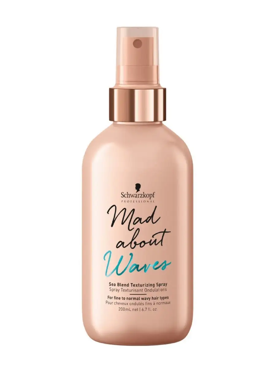 Текстурирующий спрей для волос Mad About Waves, 200 ml Schwarzkopf  Professional 5714232 купить в интернет-магазине Wildberries