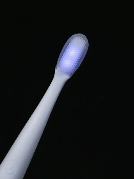 MyBliss Электрическая зубная щетка с Led светом силикон, белый, фото 3