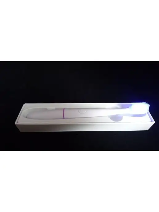 MyBliss Электрическая зубная щетка с Led светом силикон, белый, фото 5