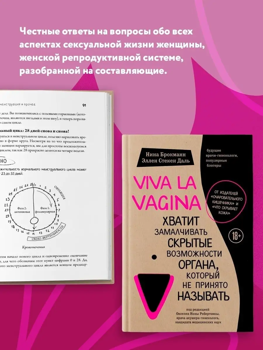 Viva la vagina. Хватит замалчивать скрытые возможности Эксмо 5720074 купить  за 502 ₽ в интернет-магазине Wildberries