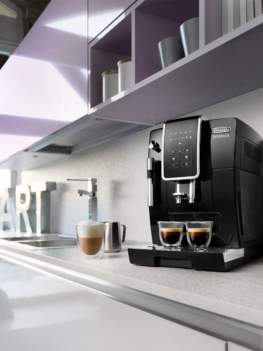 Кофемашина Delonghi Dinamica ECAM 350.15.B Delonghi 5754174 купить в  интернет-магазине Wildberries