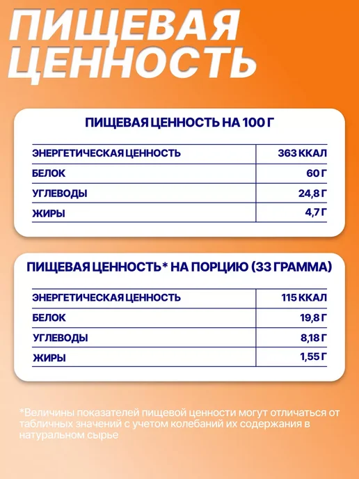 R-line Сывороточный протеин RLine Light Whey, 1000г, апельсин, 1000 г, фото 5