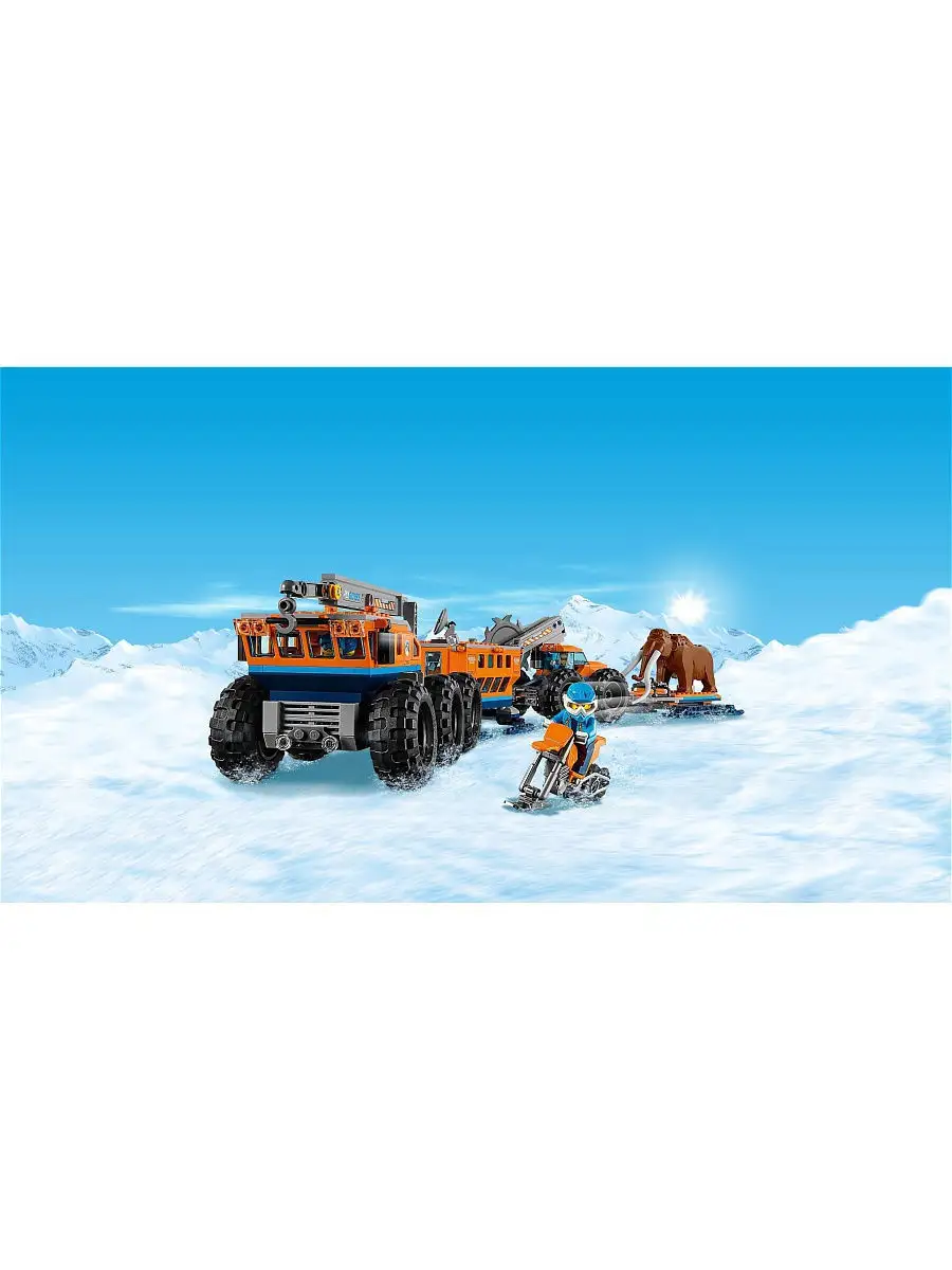 Конструктор LEGO City Arctic Expedition 60195 Передвижная арктическая база  LEGO 5784102 купить в интернет-магазине Wildberries