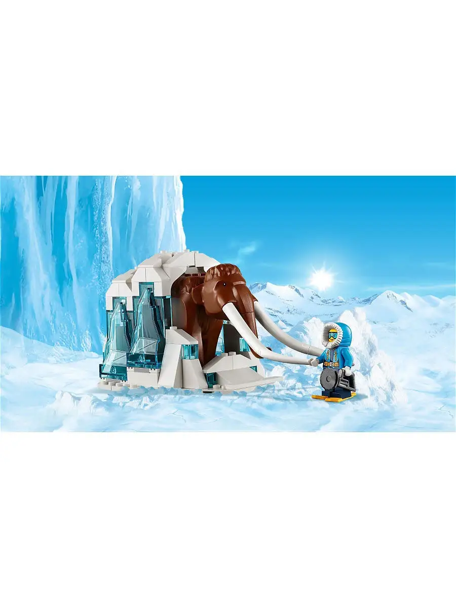 Конструктор LEGO City Arctic Expedition 60195 Передвижная арктическая база  LEGO 5784102 купить в интернет-магазине Wildberries