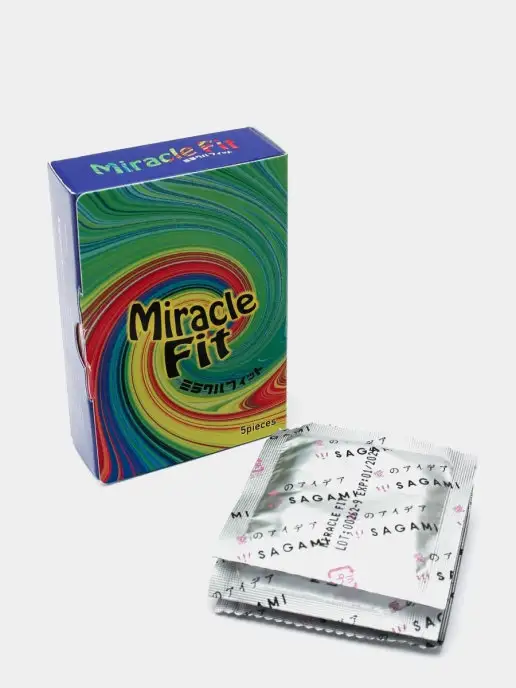 Sagami Презервативы Miracle Fit 5 шт супероблегающие, 5 шт, фото 4