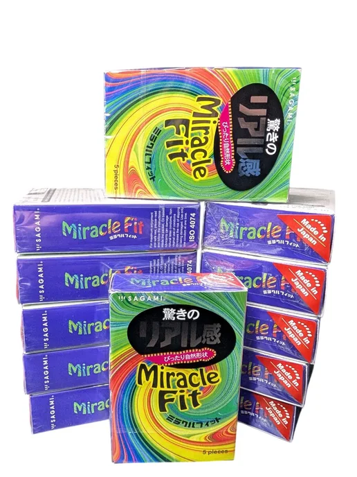 Sagami Презервативы Miracle Fit 5 шт супероблегающие, 5 шт, фото 6