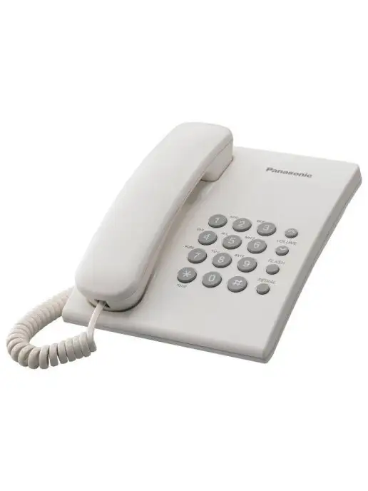 Panasonic Проводной телефон KX-TS2350RUW, вариант, фото 2