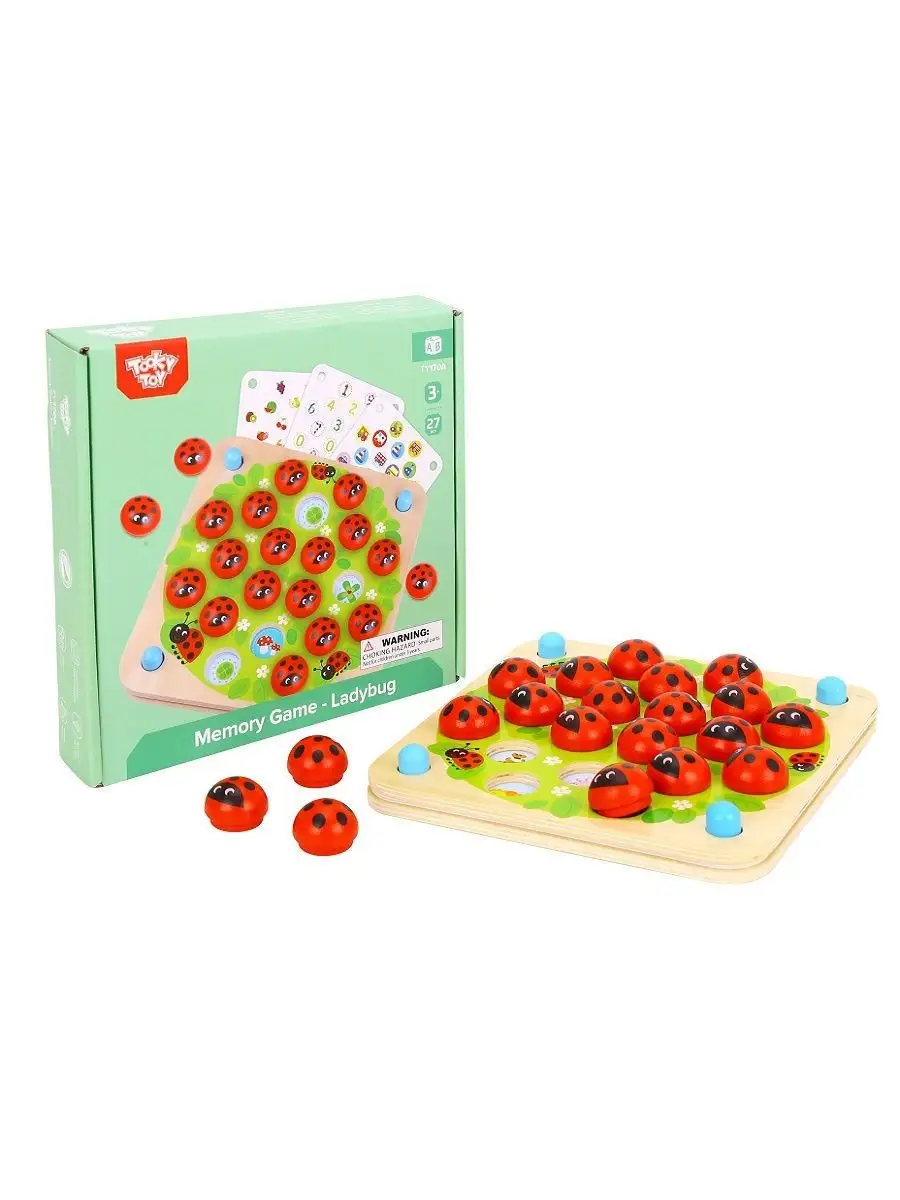 Игра на развитие памяти Tooky Toy 5850392 купить в интернет-магазине  Wildberries