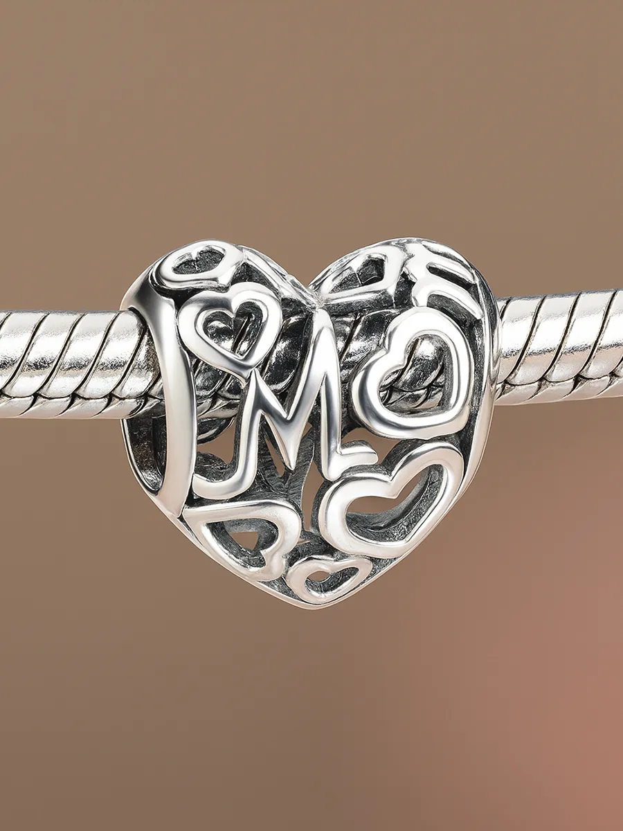 Шарм Сердце, серебро 925