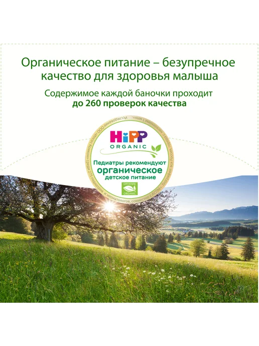 Hipp "Овощи, лапша, цыпленок", с кусочками, с 12 мес, 6х190г, 190 г, фото 3
