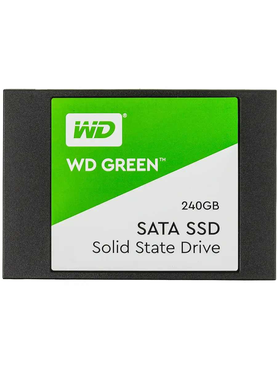 SSD накопитель Green, 240 ГБ (WDS240G2G0A) WD 5914605 купить в  интернет-магазине Wildberries