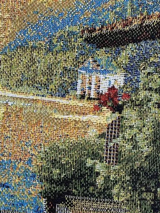 Рапира Гобелен "Цветочная улица 2" 32х56 см, 32x56 см, фото 2