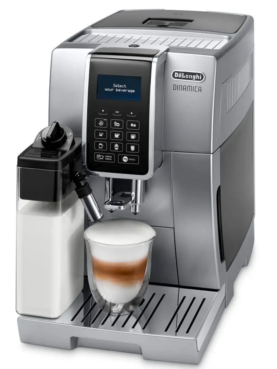 Кофемашина Dinamica ECAM350.75.S автоматический капучинатор Delonghi  5985884 купить за 96 989 ₽ в интернет-магазине Wildberries