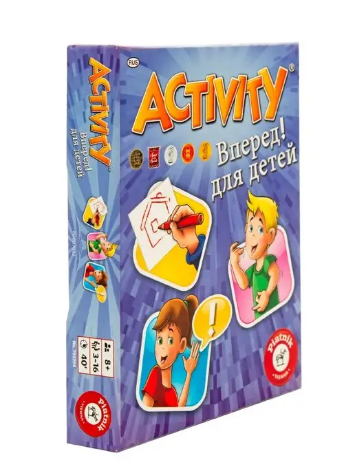 PIATNIK Настольная игра Activity для детей, всей семьи, фиолетовый, фото 7