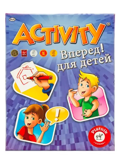 PIATNIK Настольная игра Activity для детей, всей семьи, фиолетовый, фото 8