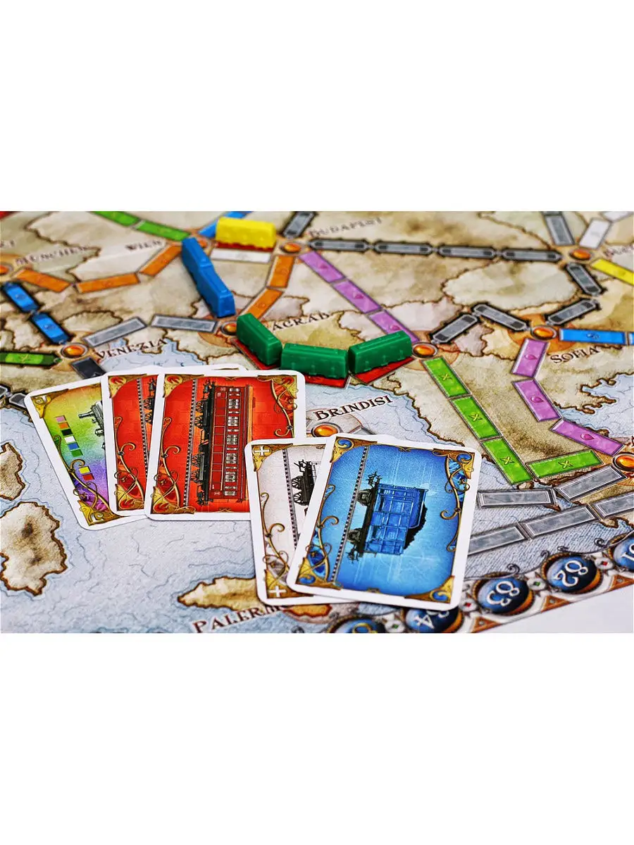 Ticket to Ride. Европа Hobby World 6130797 купить за 4 932 ₽ в  интернет-магазине Wildberries