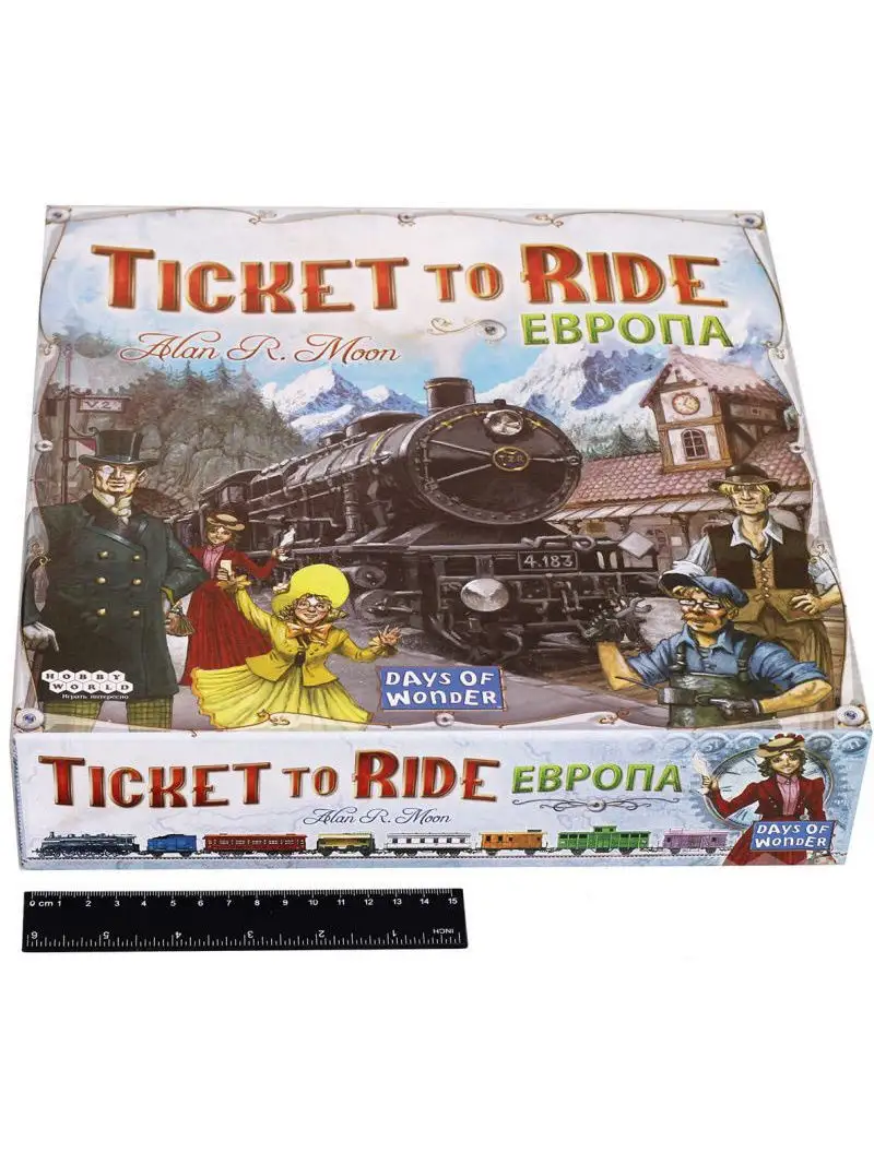 Ticket to Ride. Европа Hobby World 6130797 купить за 4 932 ₽ в  интернет-магазине Wildberries