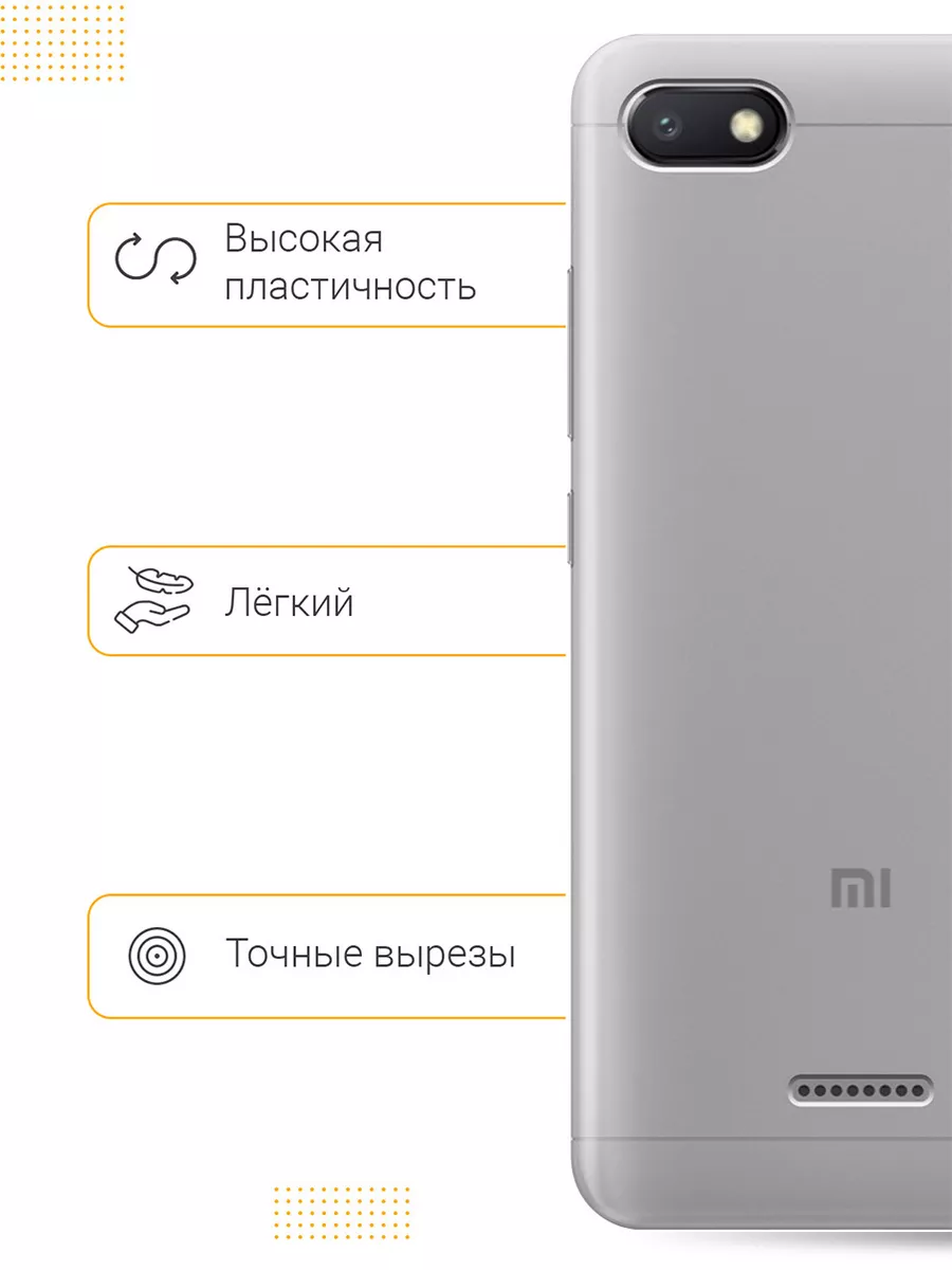 Чехол на Xiaomi Redmi 6A Xiaomi 6138502 купить за 218 ₽ в интернет-магазине  Wildberries