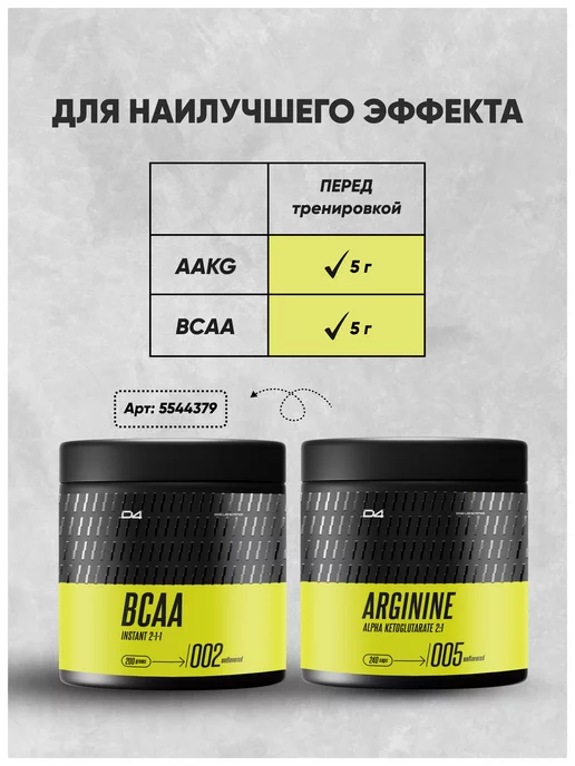 Do4a Lab Аргинин ААКГ порошок Arginine AAKG, яблоко, 450 г, 200 г, фото 5