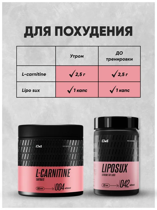 Do4a Lab L‑карнитин 200г Смородина, L‑carnitine порошок жиросжигатель, 200 г, фото 5
