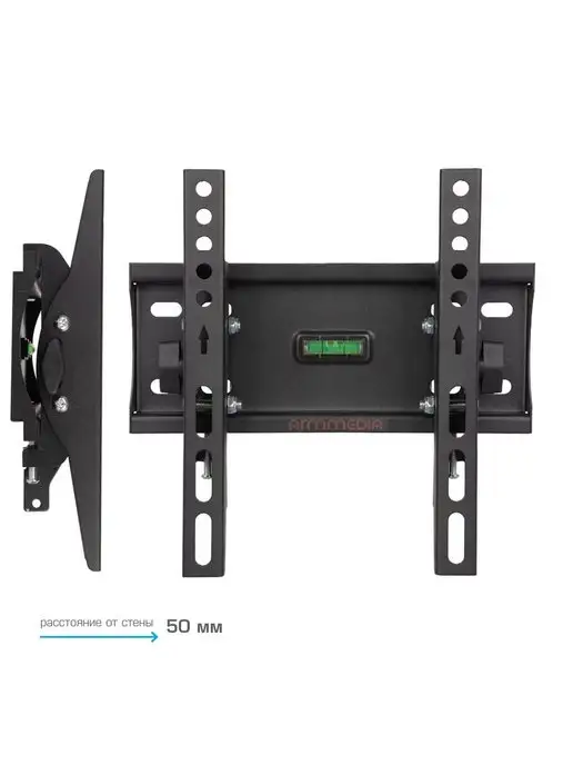 ARMMEDIA Кронштейн для телевизора 15"-47" настенный PLASMA-6, черный, фото 6
