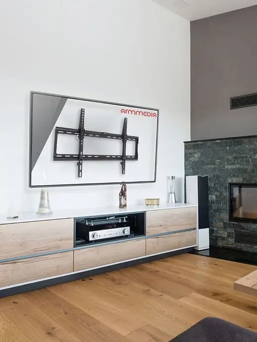 ARMMEDIA Кронштейн для телевизора 32"-90" настенный STEEL-2, черный, фото 2
