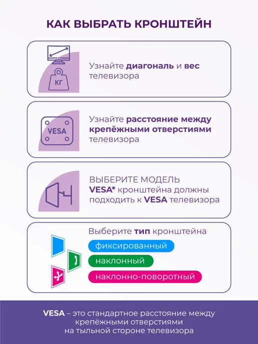 ARMMEDIA Кронштейн для телевизора 22"-65" настенный STEEL-3, черный, фото 8