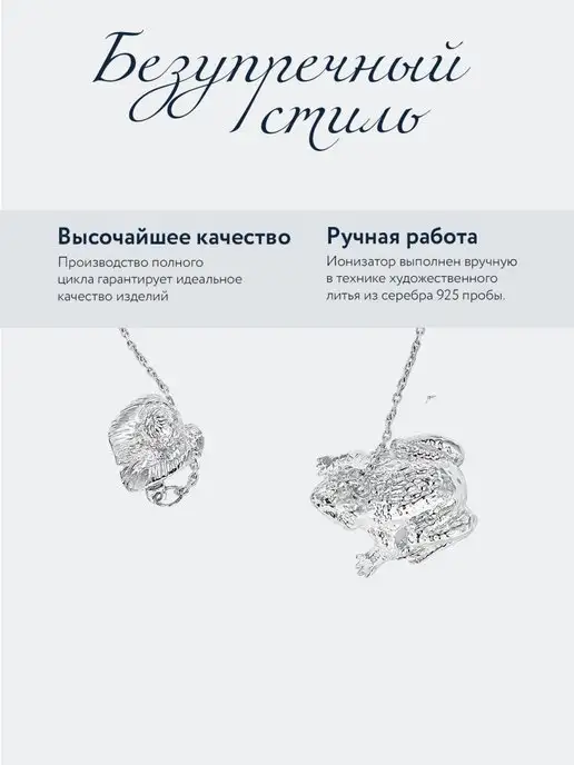 АргентА Ионизатор воды "Царевна-лягушка" серебро, серебристый, фото 2