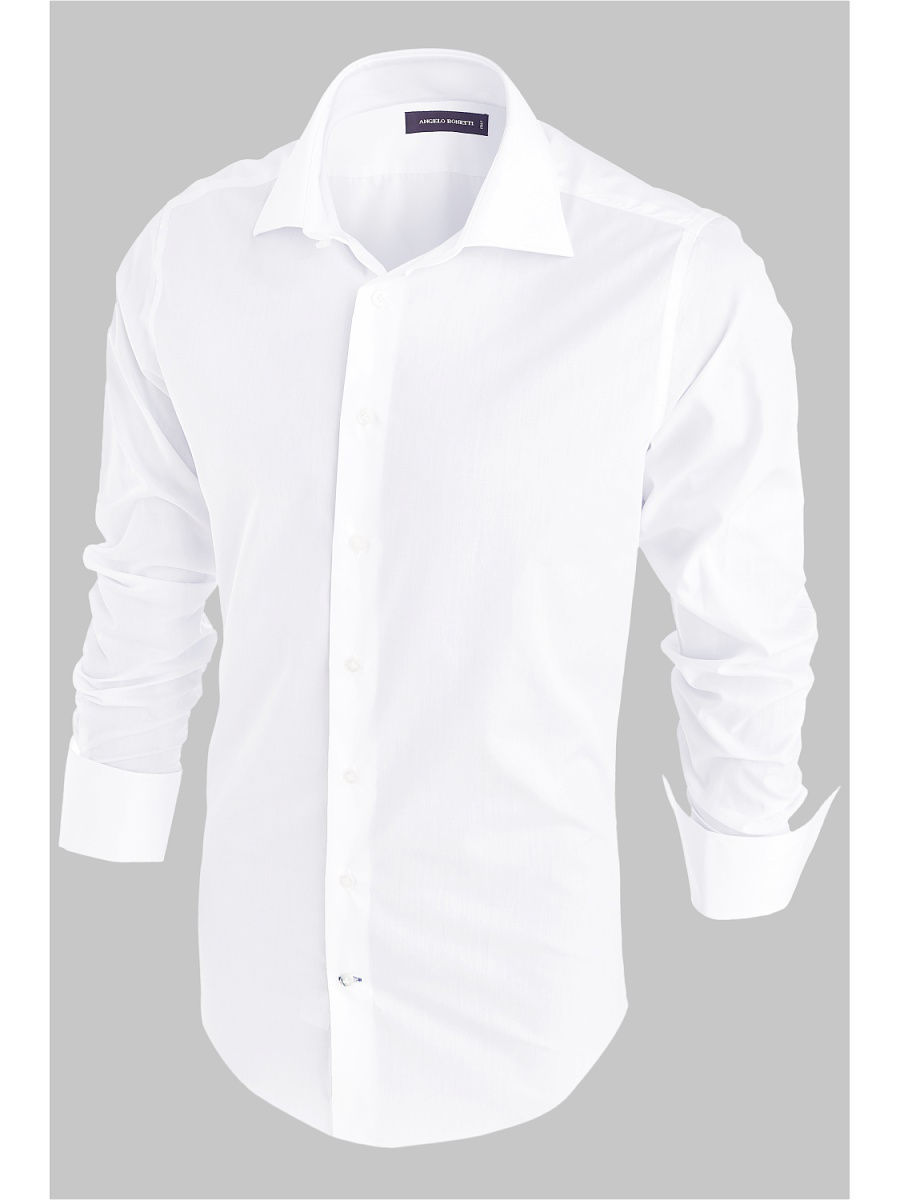 Smog рубашка мужская Slim Fit белая